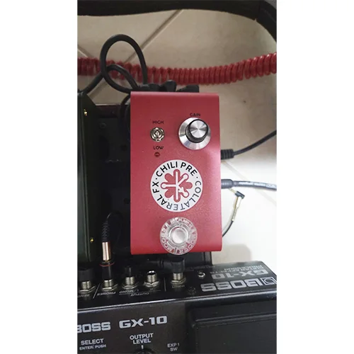 Pedalboard Paulo Carolis - Chili pre