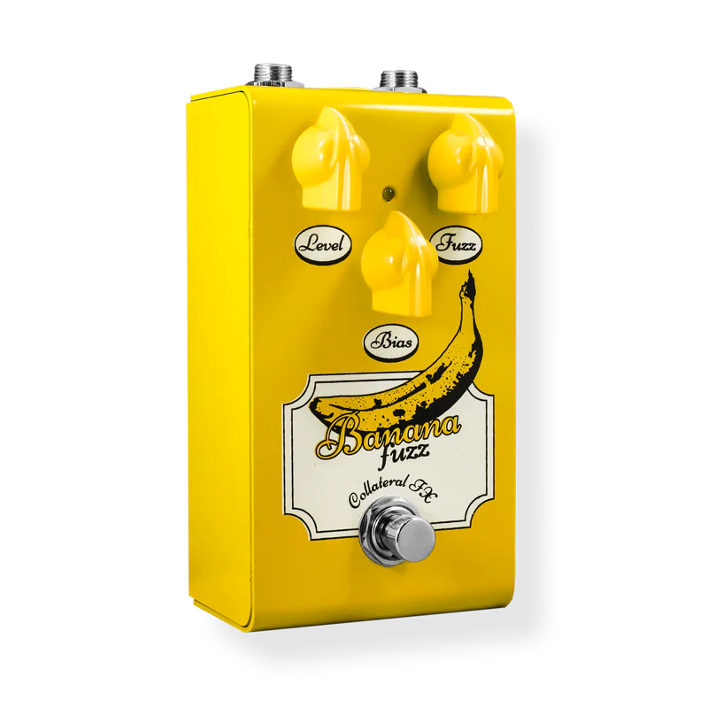 ギター FruitFX Banana Booster P026 - Banana Fuzz - Collateral FX